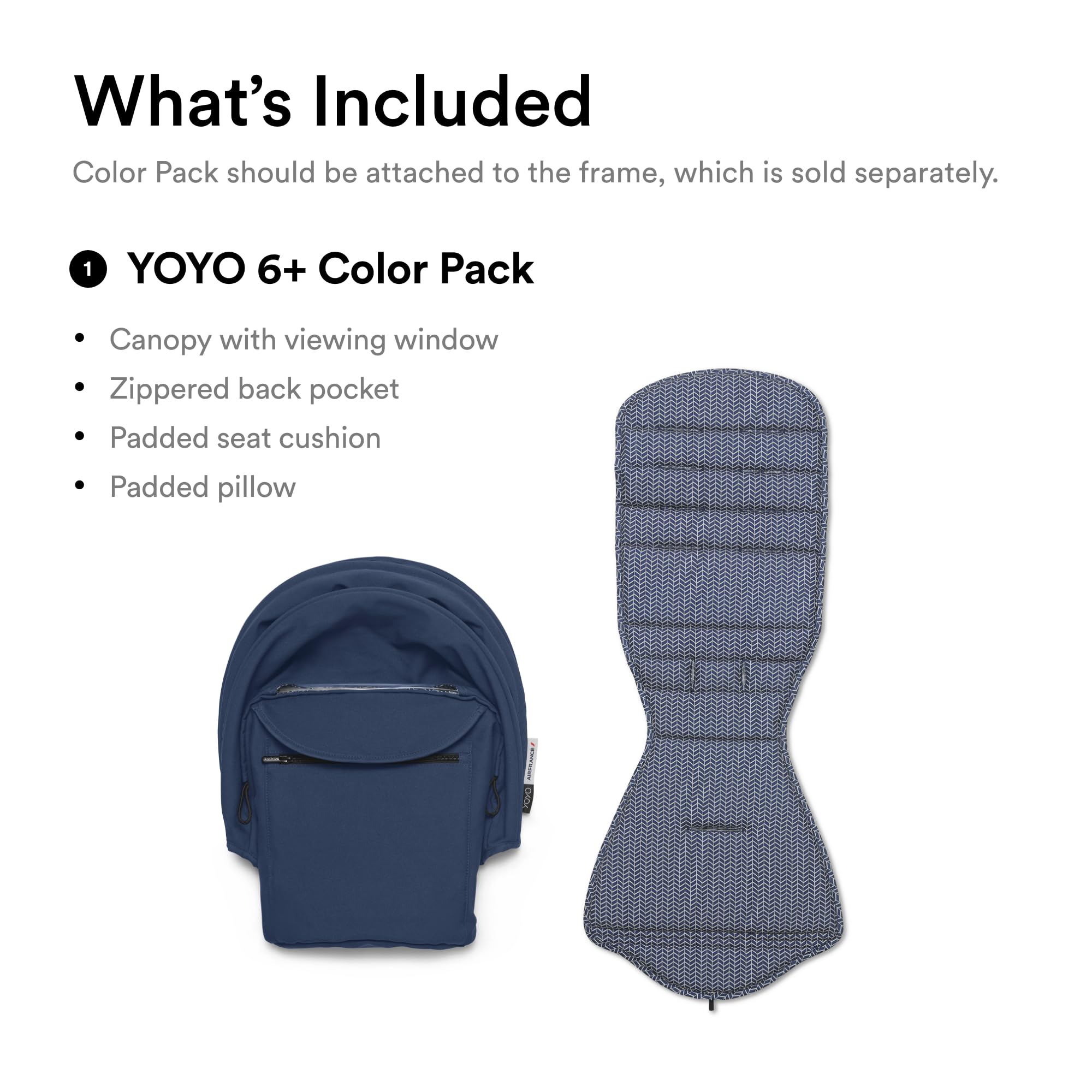 Travel-ready design fits most overhead compartments for planes, trains, and cars.