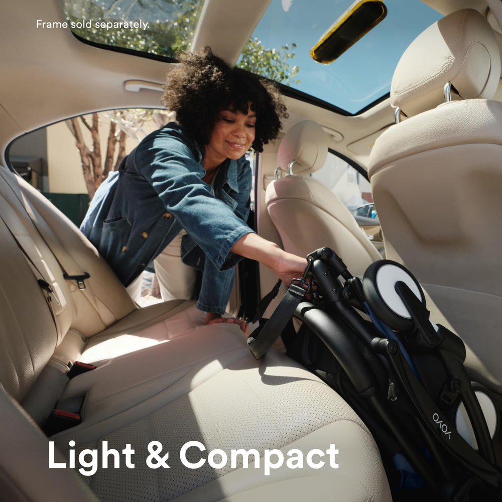 Zipped back pocket keeps essentials within easy reach during errands.