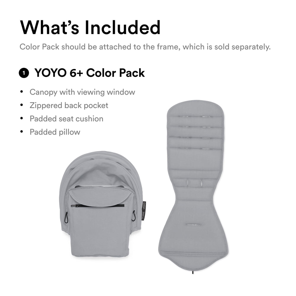 Stokke YOYO 6+ Stone carry-on compatibility supports overhead bin travel
