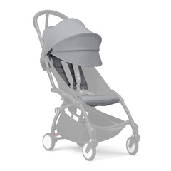 Stokke YOYO 6+ Stone seat pad provides cushioned comfort for daily strolls