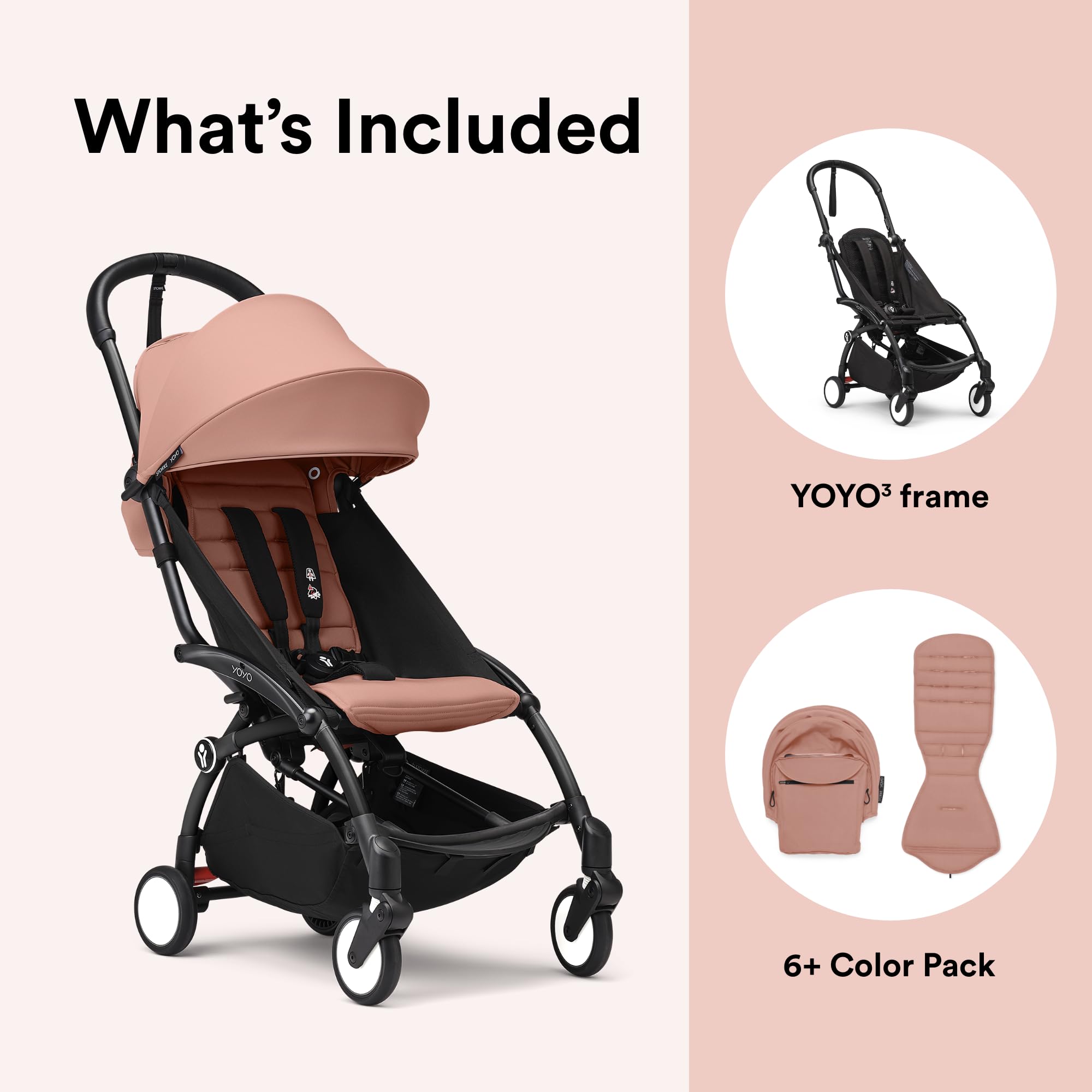 Stokke YOYO3 compatibility with BABYZEN YOYO2 and Stokke YOYO3