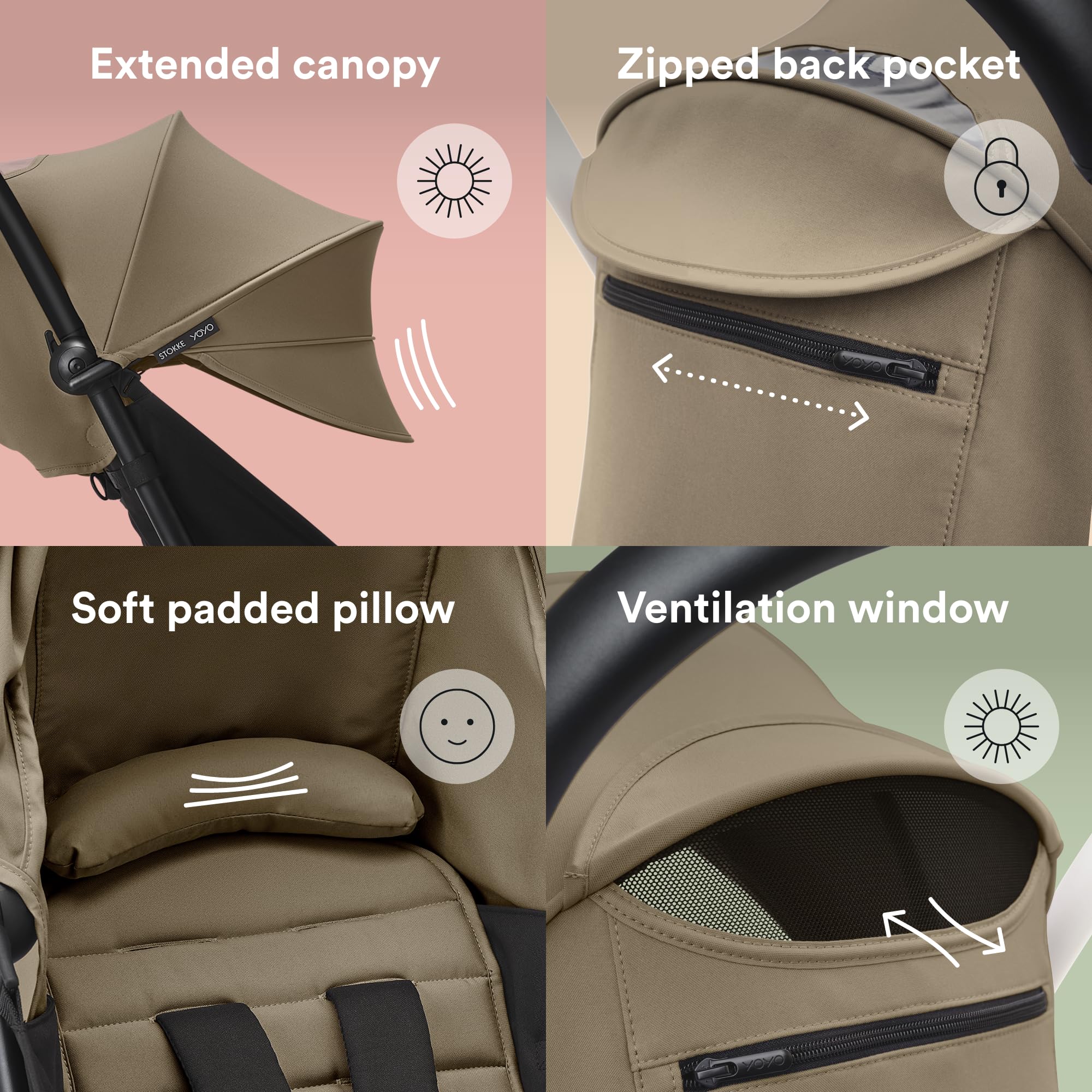 Stokke YOYO folds quickly for easy storage and travel.