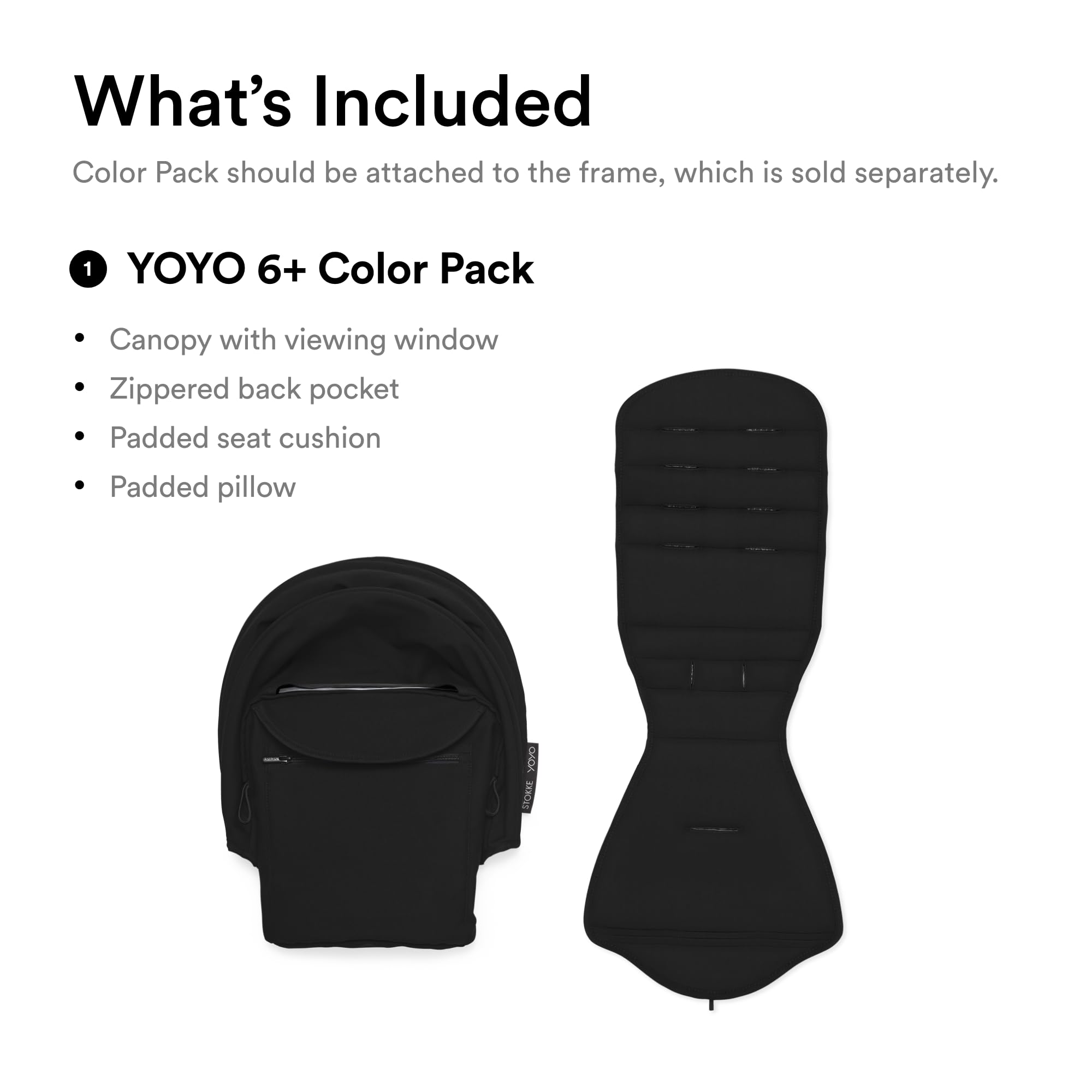 Stokke YOYO6+ quick fold and unfold functionality