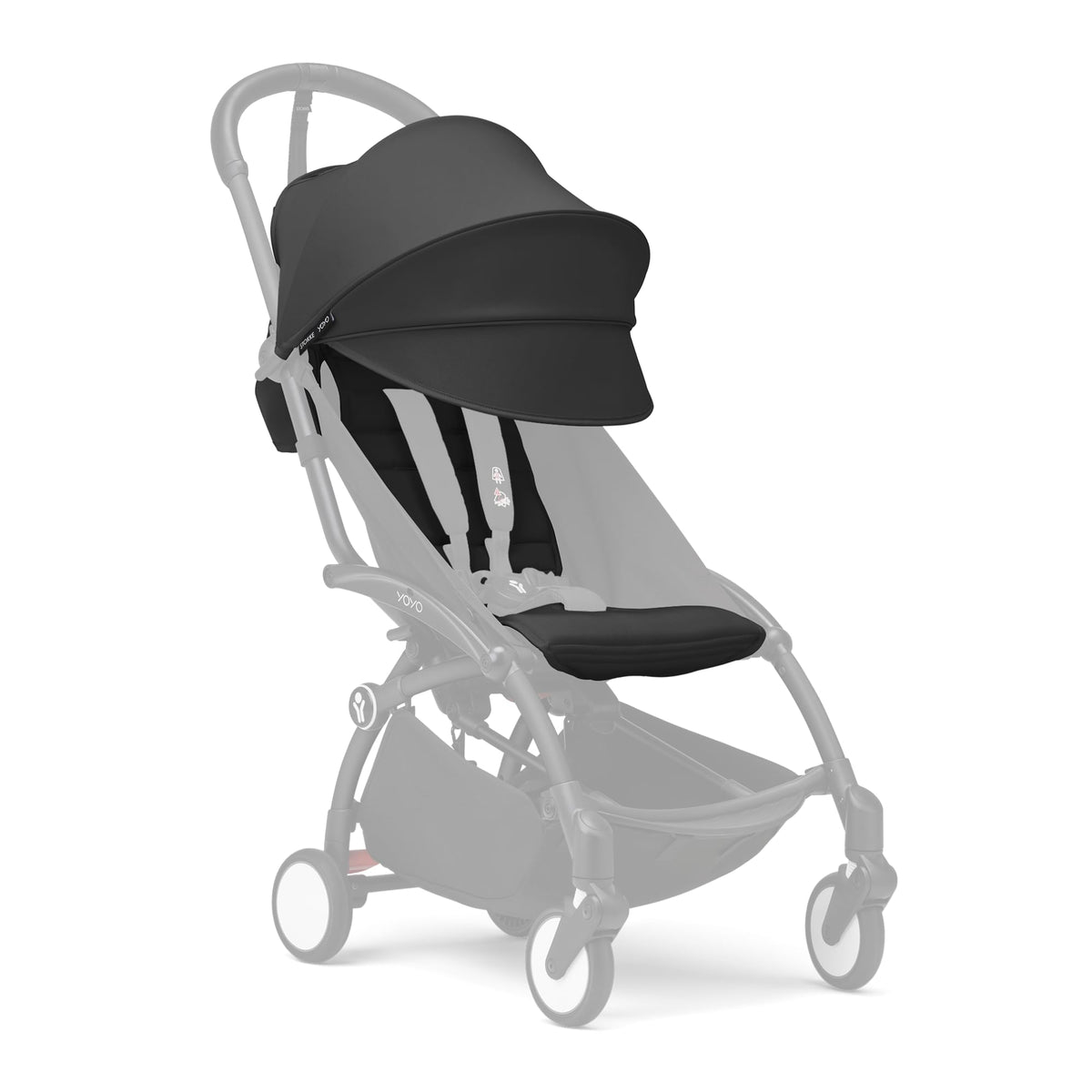 Stokke YOYO6+ seat pad for growing children with enhanced backrest