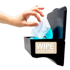 Storage Theory wipe-holder wall-mount-adhesive keeps wipes accessible and organized