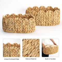 StorageWorks baby basket in nursery decor emphasizes versatile storage.