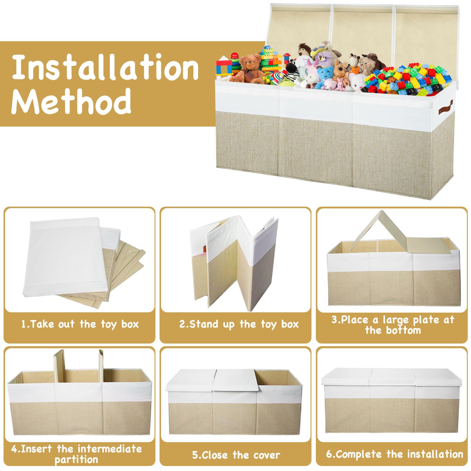 Storasier brand storage solution keeps toys organized and easily accessible.