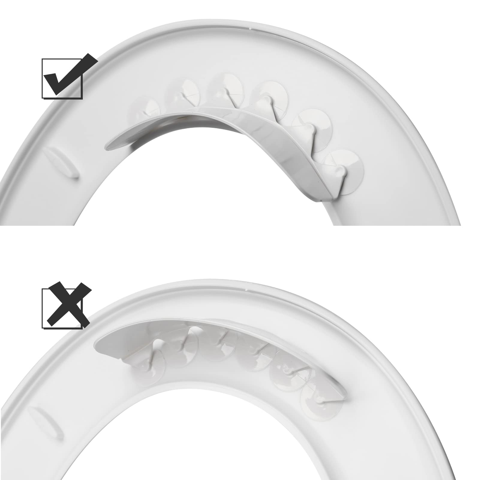 Storchenbeck urine deflector reusable design easy to clean and reattach.