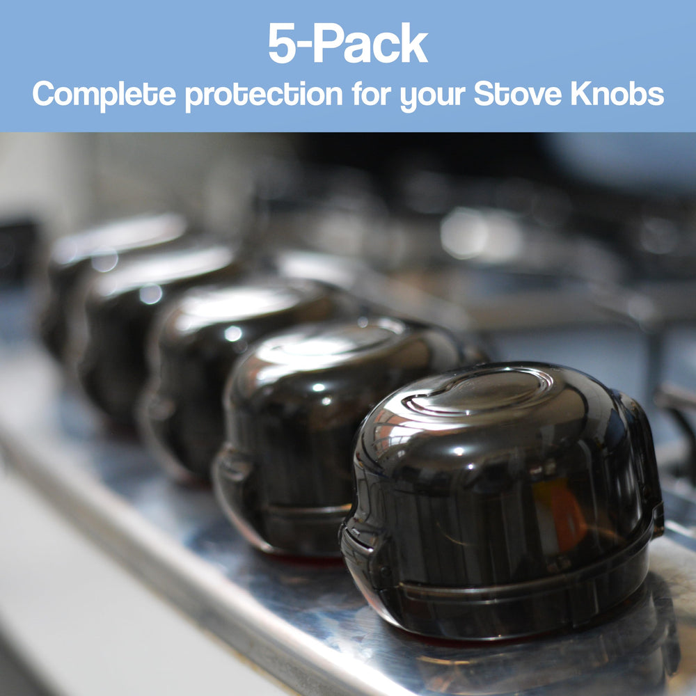Dimensions guide ensuring proper fit on stove knobs