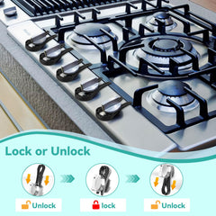Stove Stoppaz installation demo shows easy tool-free setup.