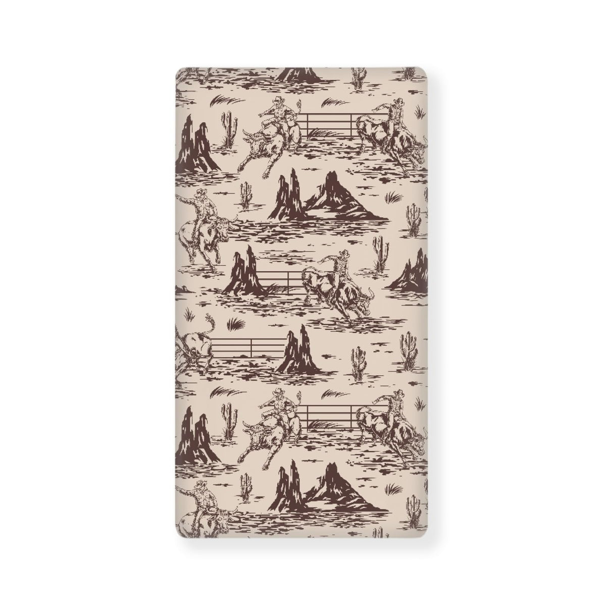 Streeyiu Western crib sheet folded; soft polyester comfort for cozy sleep