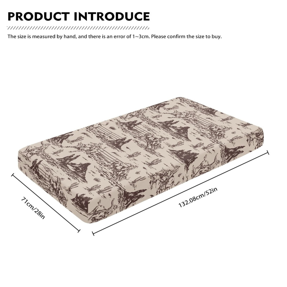Streeyiu Western cowboy print adds chic nursery decor and visual interest