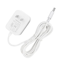 Strivy universal 5V adapter front view for Hatch Rest, compact, reliable power.