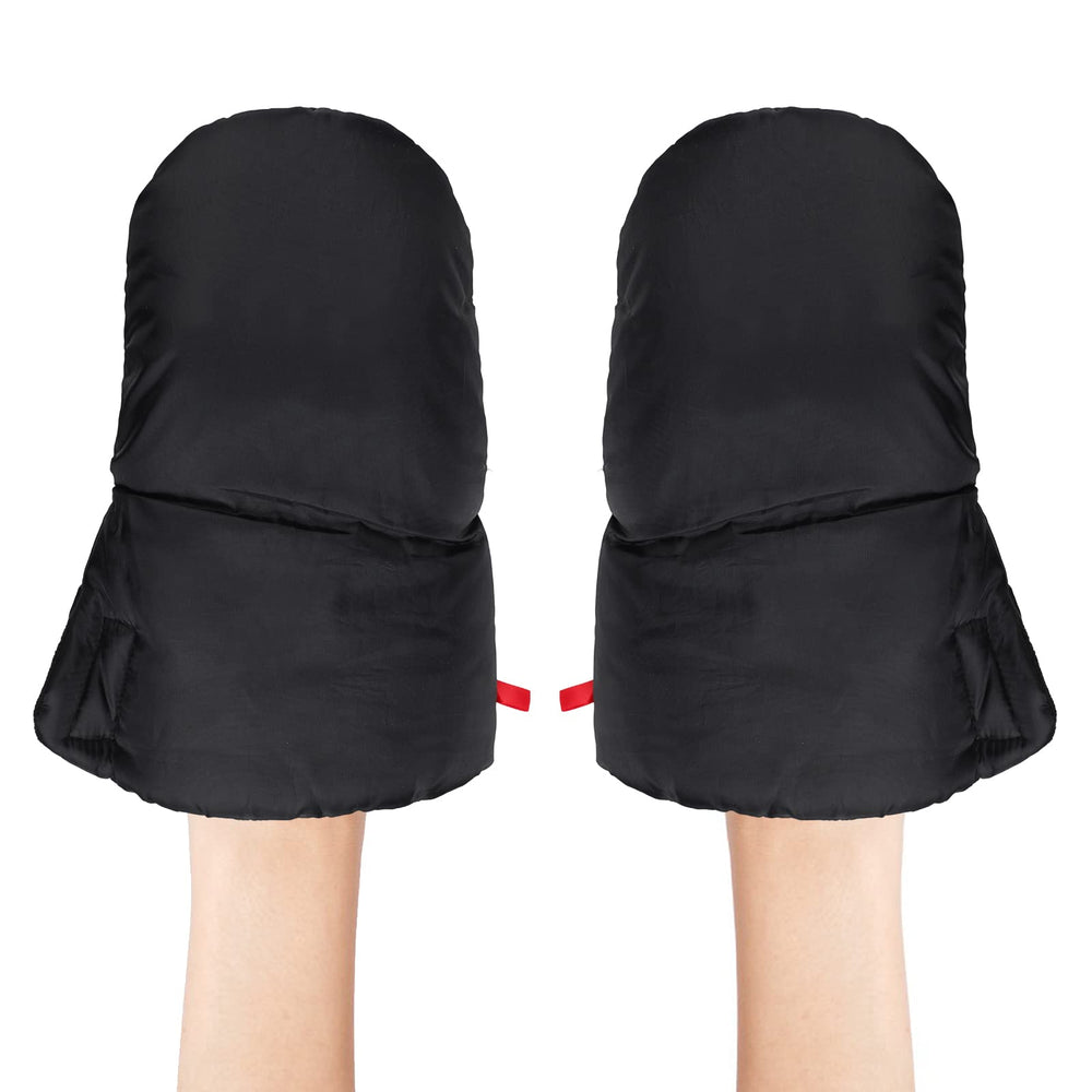 Stroller Hand Muffs waterproof Oxford fabric exterior shields hands from rain and snow