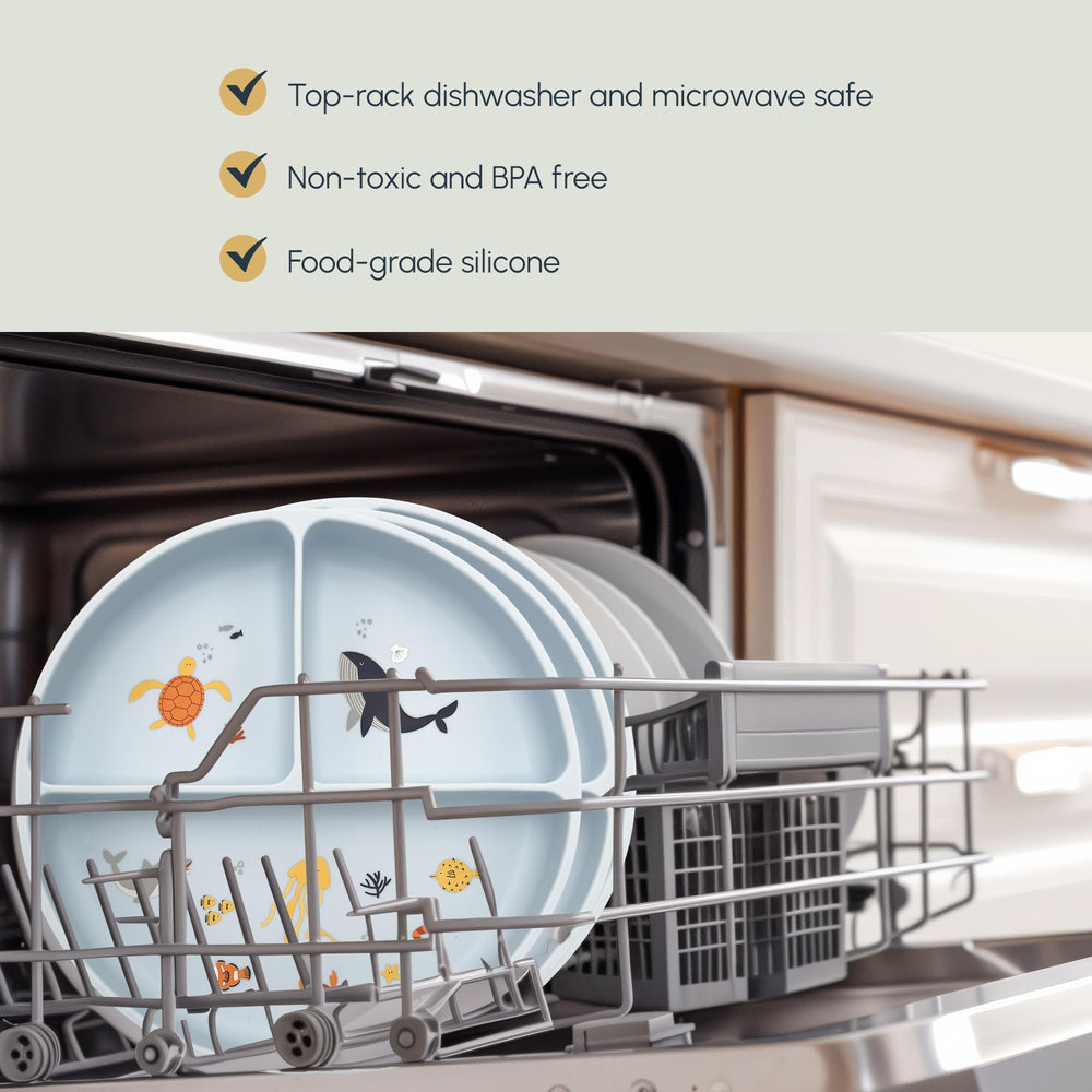 Studio Merveille dishwasher-safe plate simplifies cleanup after meals