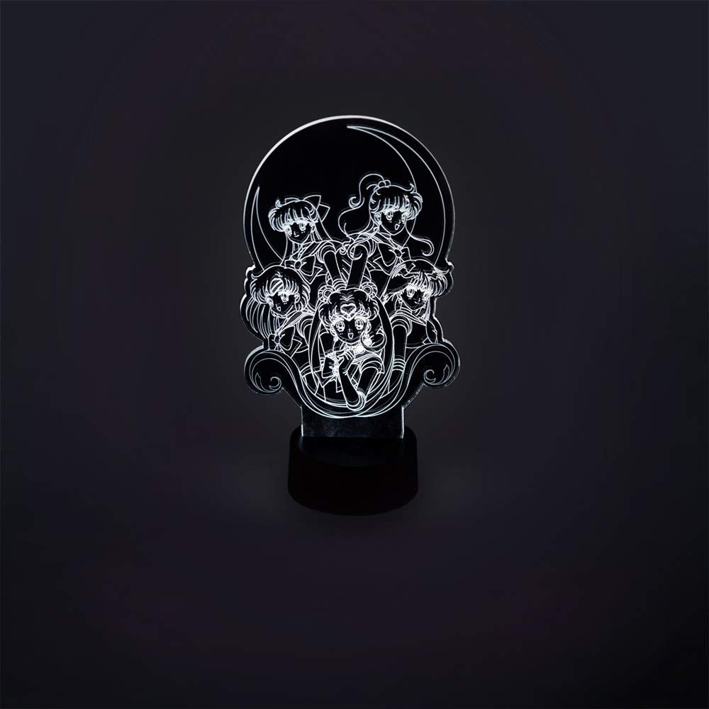 Stunned Mind Sailor Moon acrylic lamp gift-ready packaging for fans.