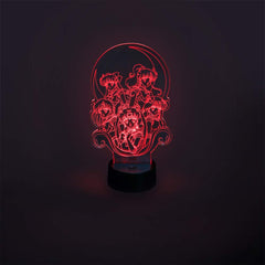Stunned Mind Sailor Moon acrylic lamp with seven color LED creates cozy ambience.
