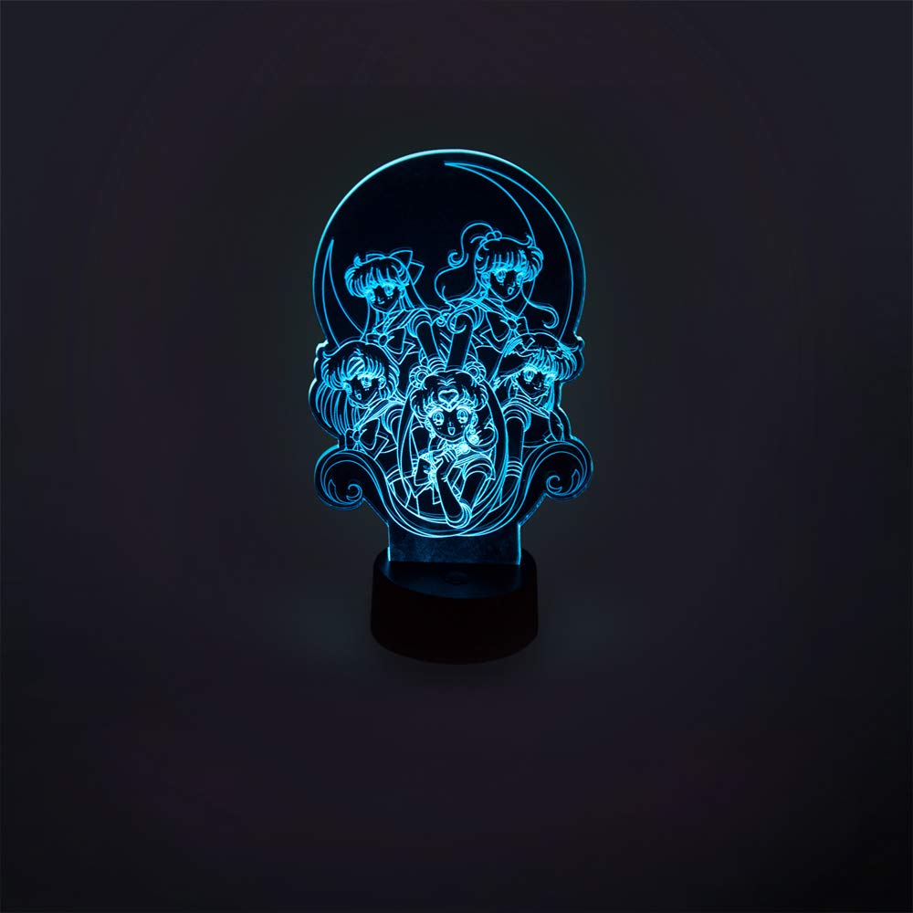 Stunned Mind Sailor Moon acrylic lamp prism powers glow adds magical ambience.
