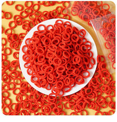 STYKIER Christmas style hair ties for toddlers; keeps hair neat during festive outfits