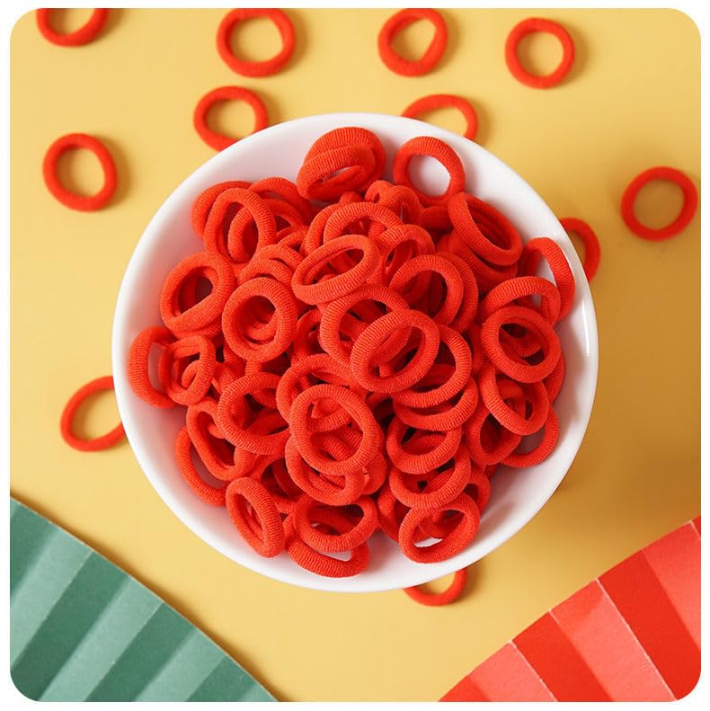 STYKIER baby hair ties; vibrant colors support quick styling for school or outings