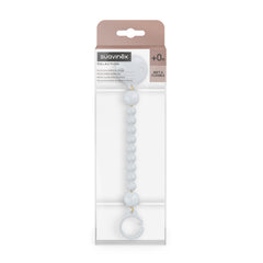 Suavinex soft silicone chain provides a tactile sensory feel during soothing moments.