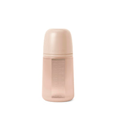 Suavinex Color Essence SX PRO bottle front view marshmallow nude for comfortable feeding.