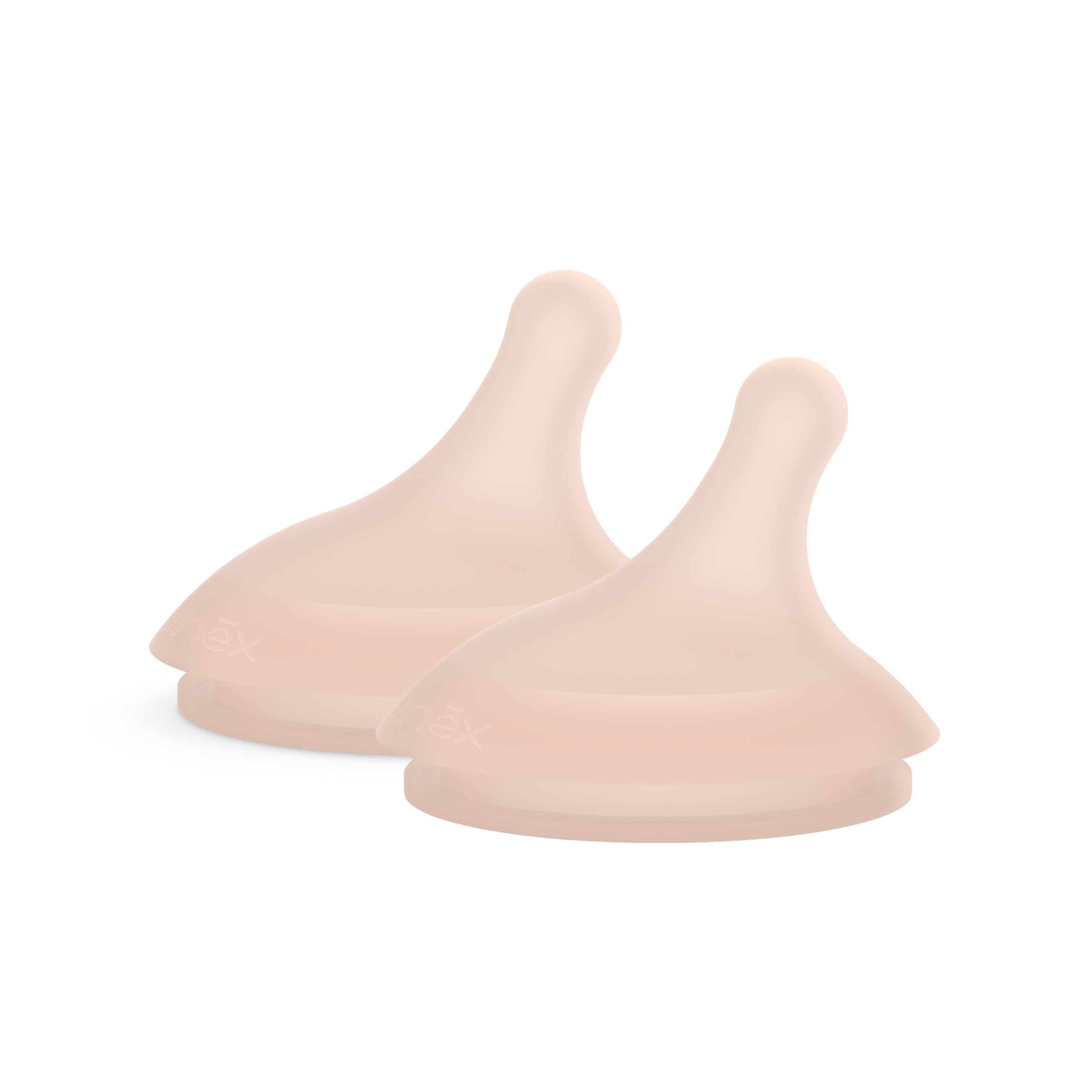 Suavinex nipple closeup shows adaptable flow for comfortable feeding