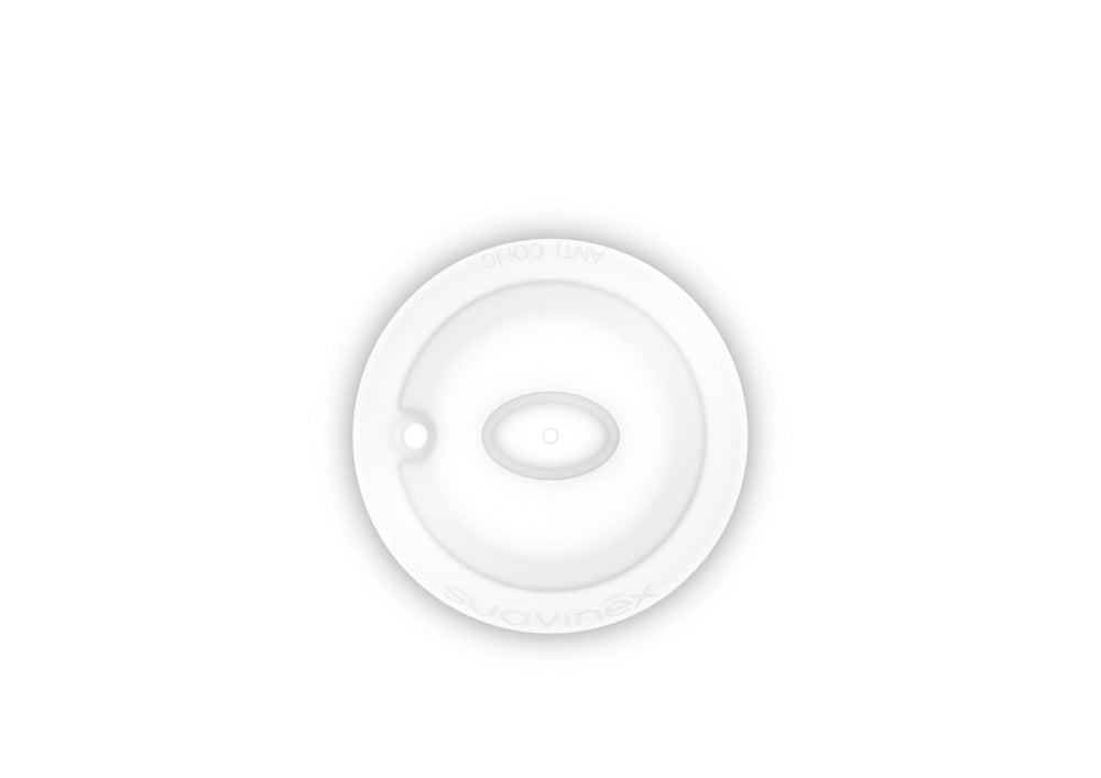 Suavinex SX PRO nipple flat symmetrical tip adapts as baby grows for comfort.