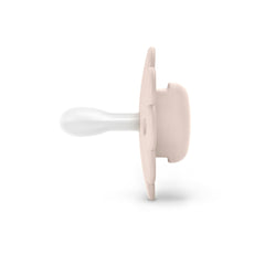 Convex shield minimizes skin irritation around the mouth