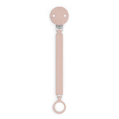 Suavinex Wonder Pacifier Clip clip-on design keeps pacifier within reach during outings.