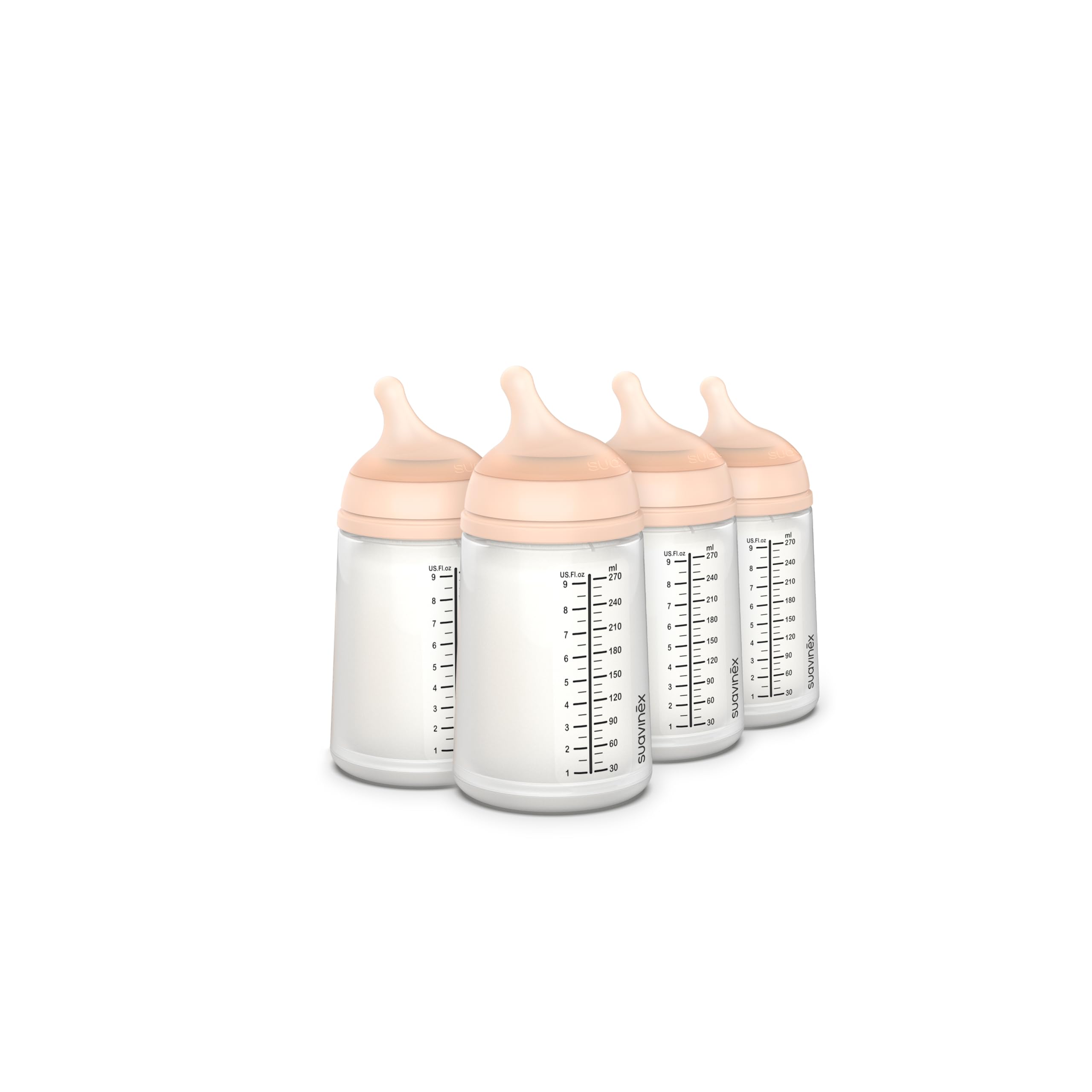Suavinex Zero Zero bottle packaging showcasing premium Spanish design for easy feeding.