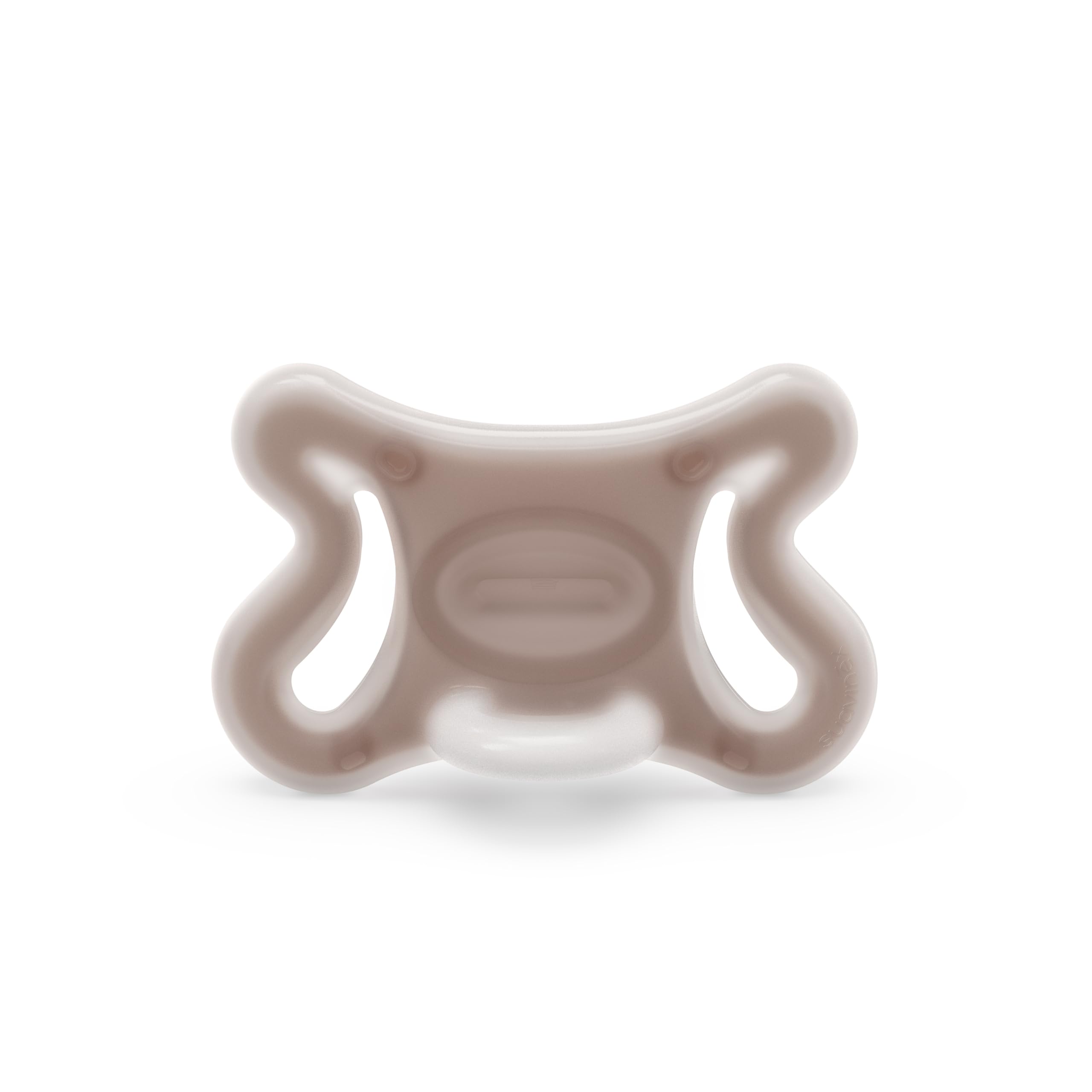 Suavinex Zerø.Zerø pacifier in deep shade with SX Pro nipple supports a skin-friendly feel and simple transitions