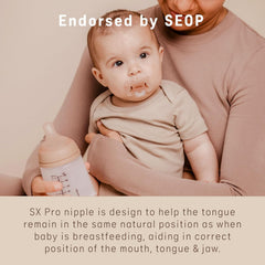 Zerø.Zerø pacifier uses skin-friendly silicone for delicate skin