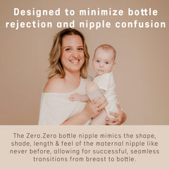 Suavinex Zero.Zero two-pack nipples image for quick replacement and convenience.