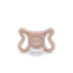 Suavinex Zero Zero silicone pacifier nipple close-up highlights soft texture for gentle soothing.