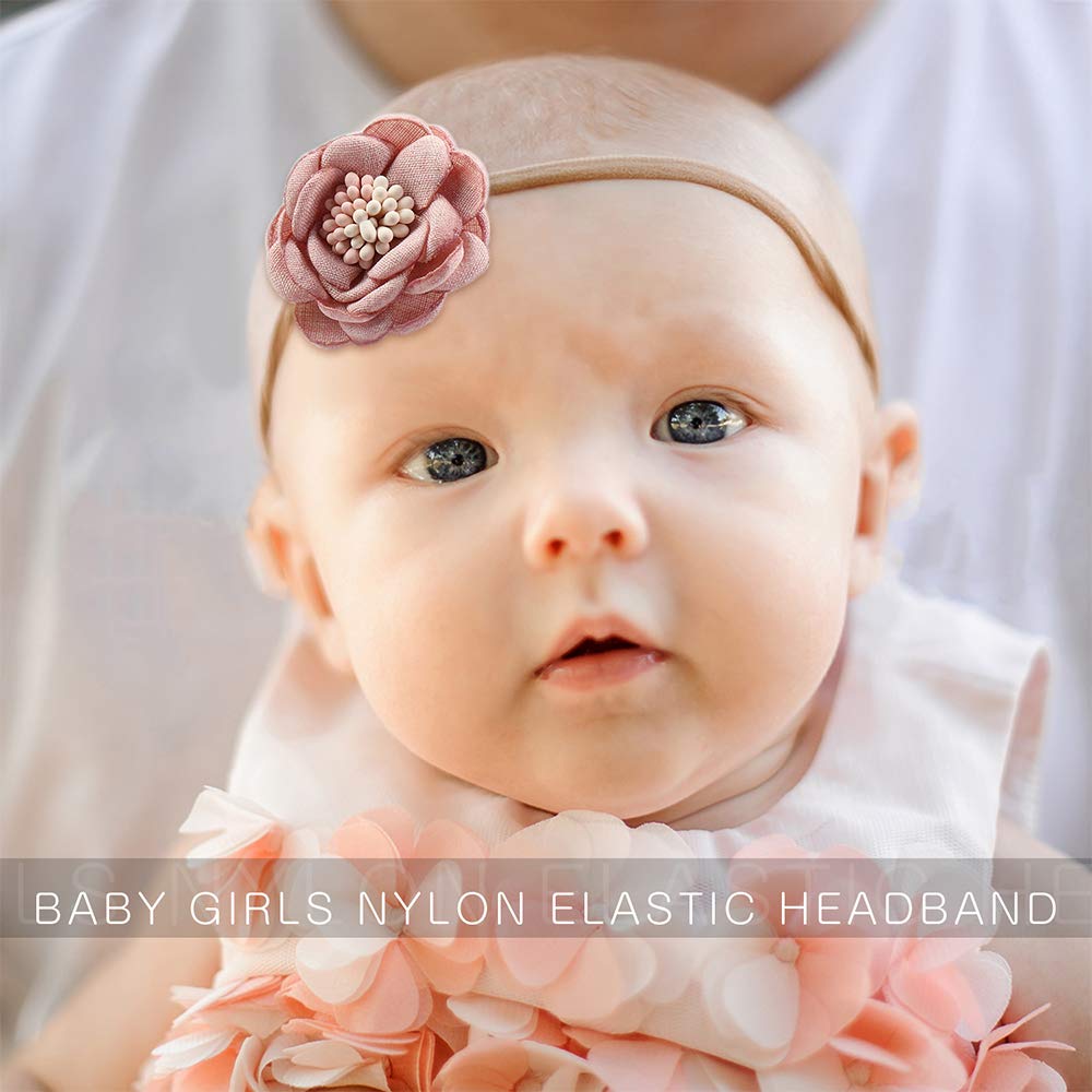 Subesty newborn headband provides a snug, comfortable fit for delicate heads.