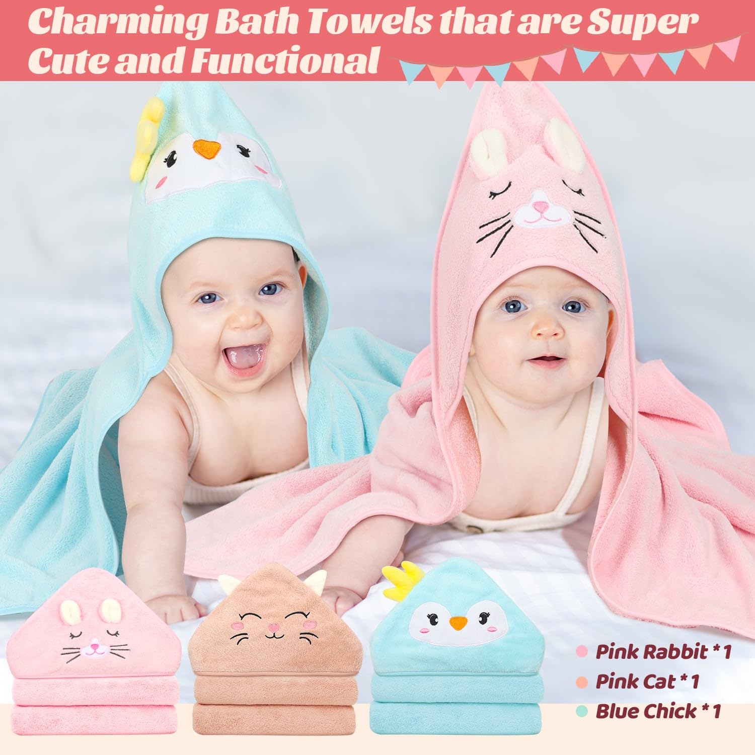 Sublaga large hooded towel 80x80cm for full-body wrap.