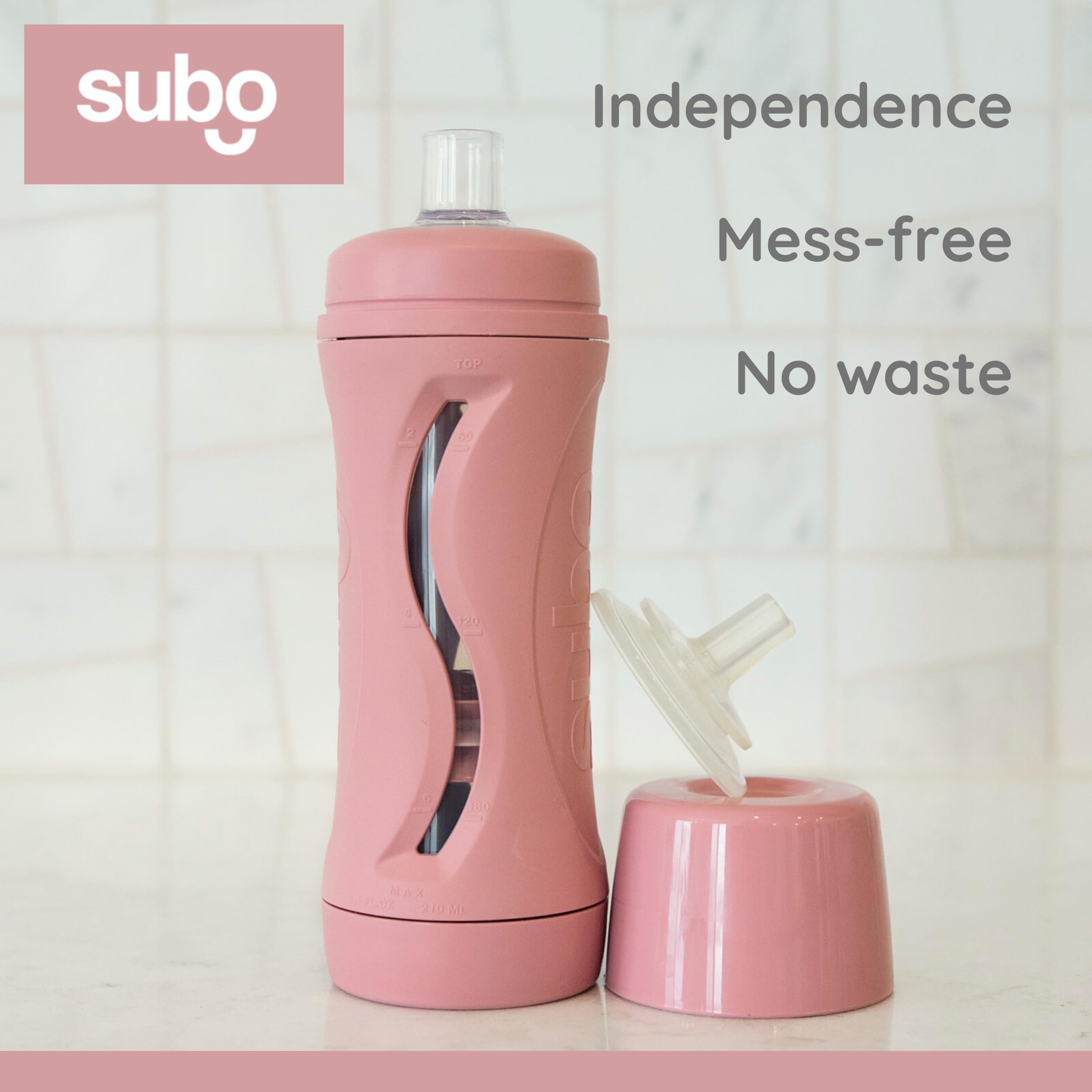 Subo rose starter-set works from about four months.
