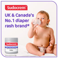 Sudocrem diaper cream barrier formation on skin during application