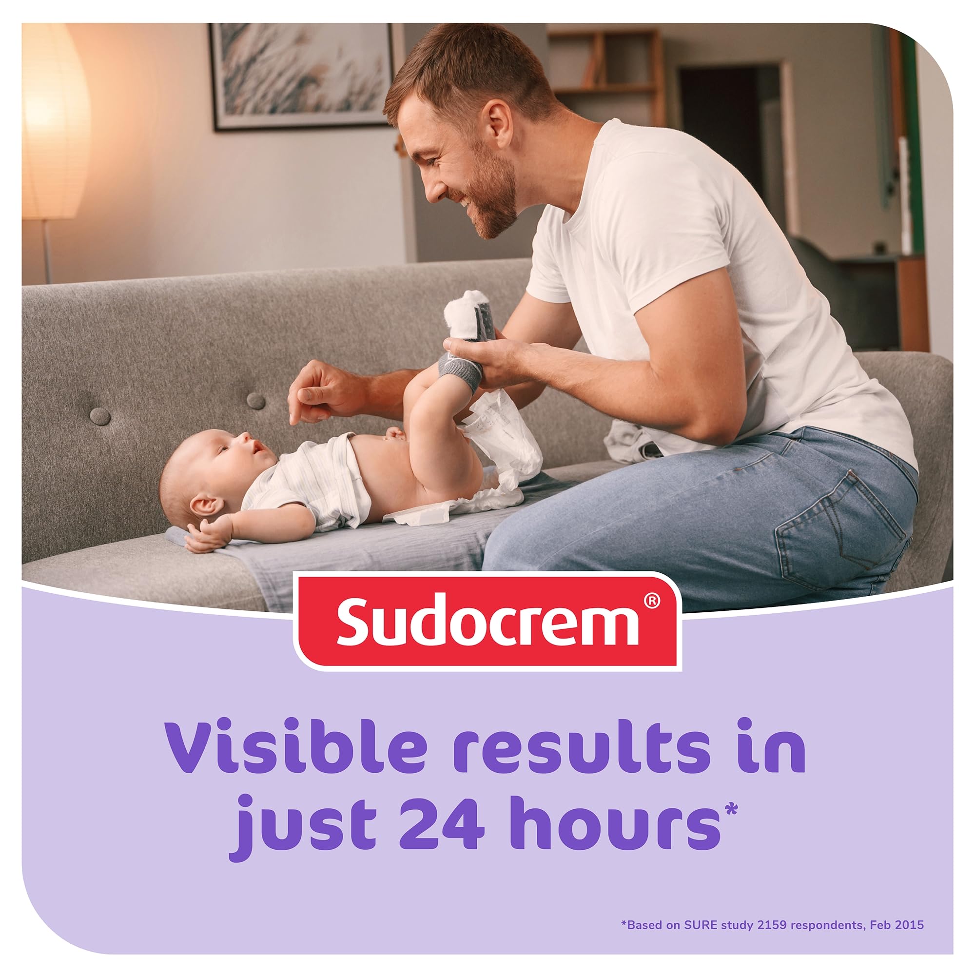 Sudocrem easy spread hydrates and calms irritated skin