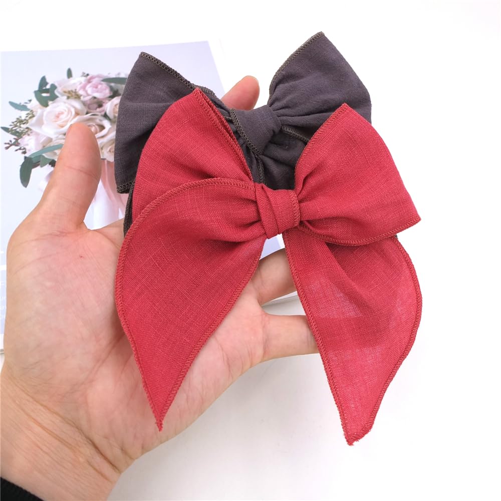 Sugarmelon 5.5-inch fable bow fits everyday looks from baby to mom.