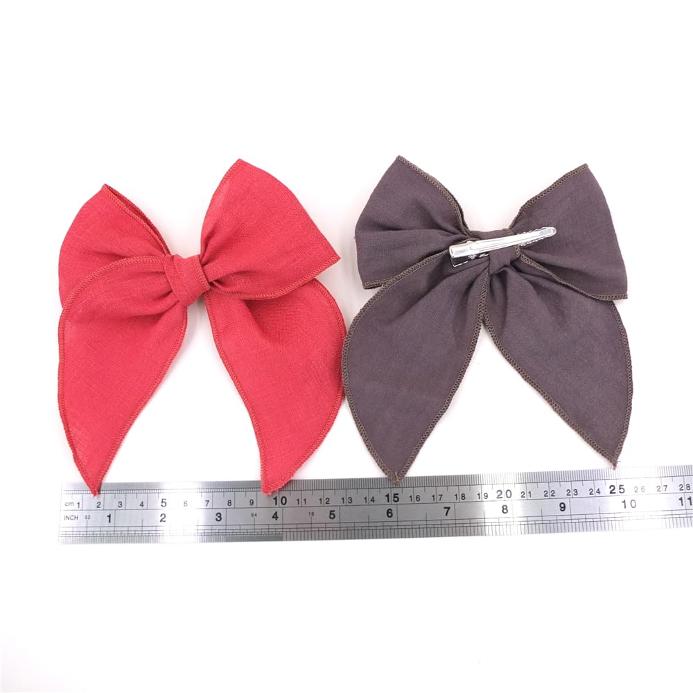 Sugarmelon cinnabar bow styling across outfits for moms and girls.