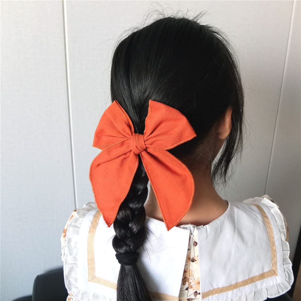 Sugarmelon Fable Bow alligator clip rust style for daily wear