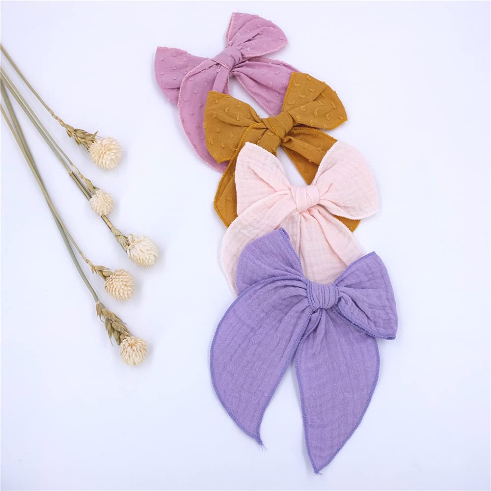 Sugarmelon Fable Bow duckbill clip detail ensures secure daily wear