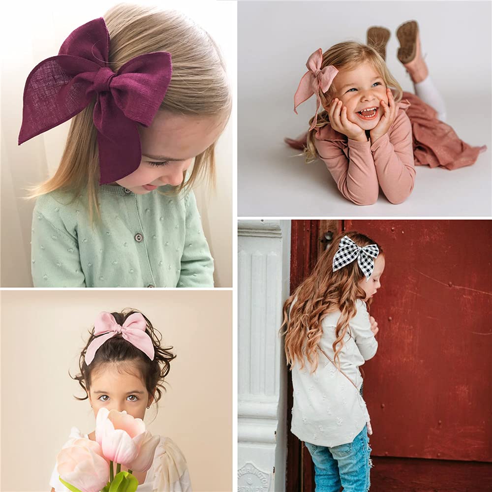 Sugarmelon Fable Bow on a toddler demonstrates comfortable one-size-fits-all design