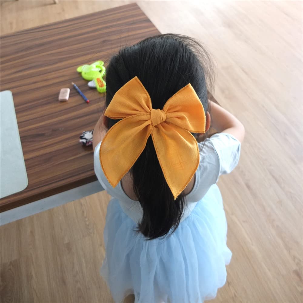 Sugarmelon Fable Bow soft fabric detail in rust