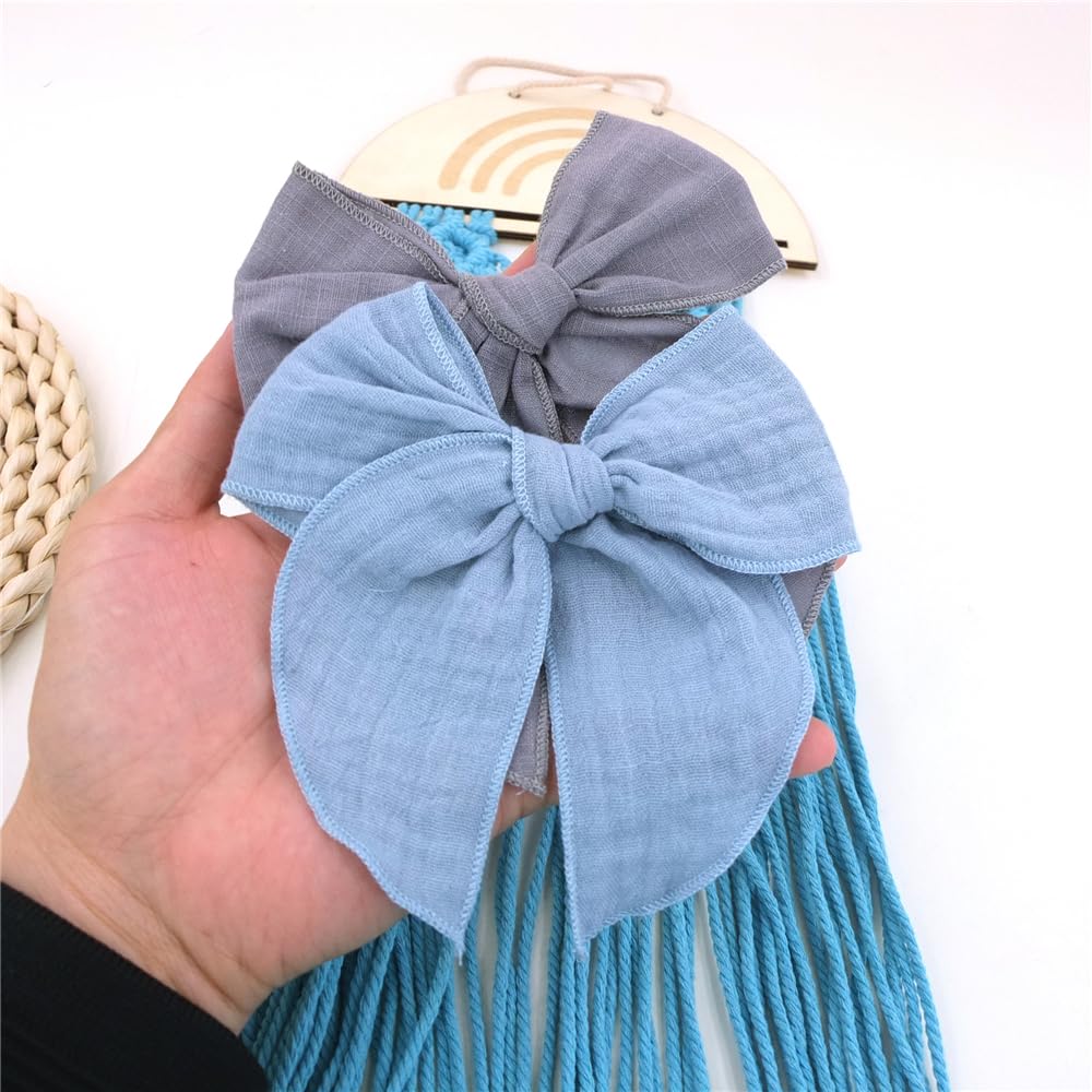 Sugarmelon hair clip wearability blue sky, versatile accessory for moms and girls.