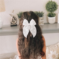 Sugarmelon large bow with alligator clip suitable for babies to adults