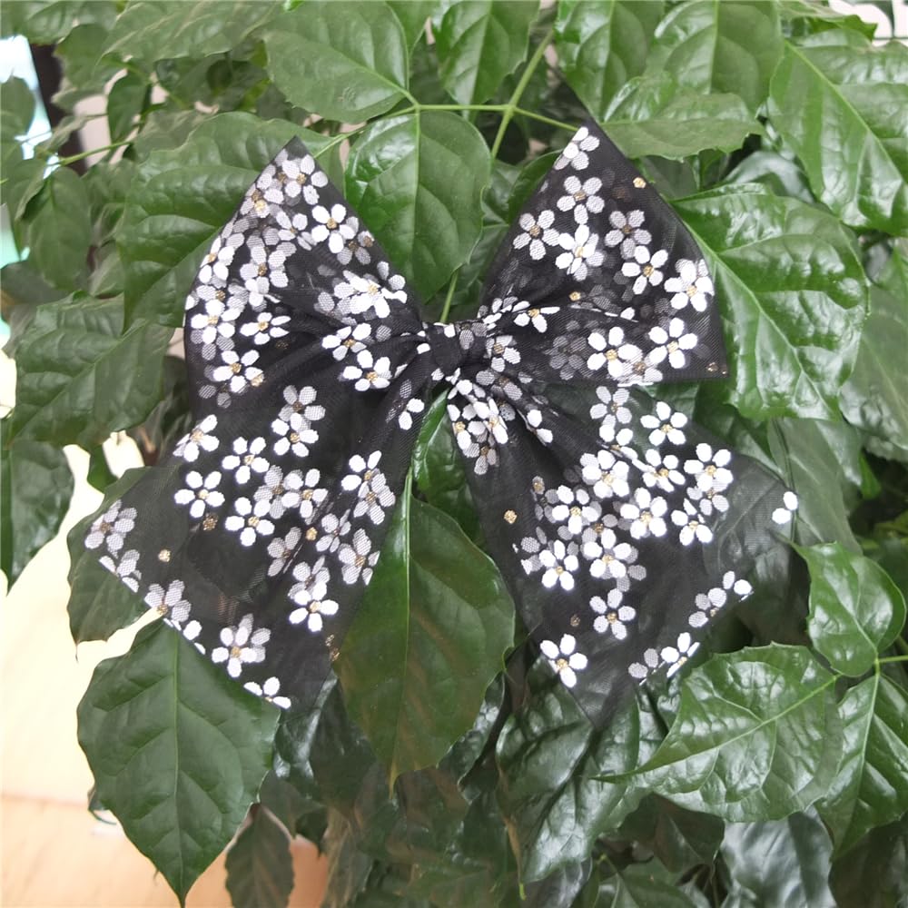 Sugarmelon lightweight hair bow clip, soft and easy to use.