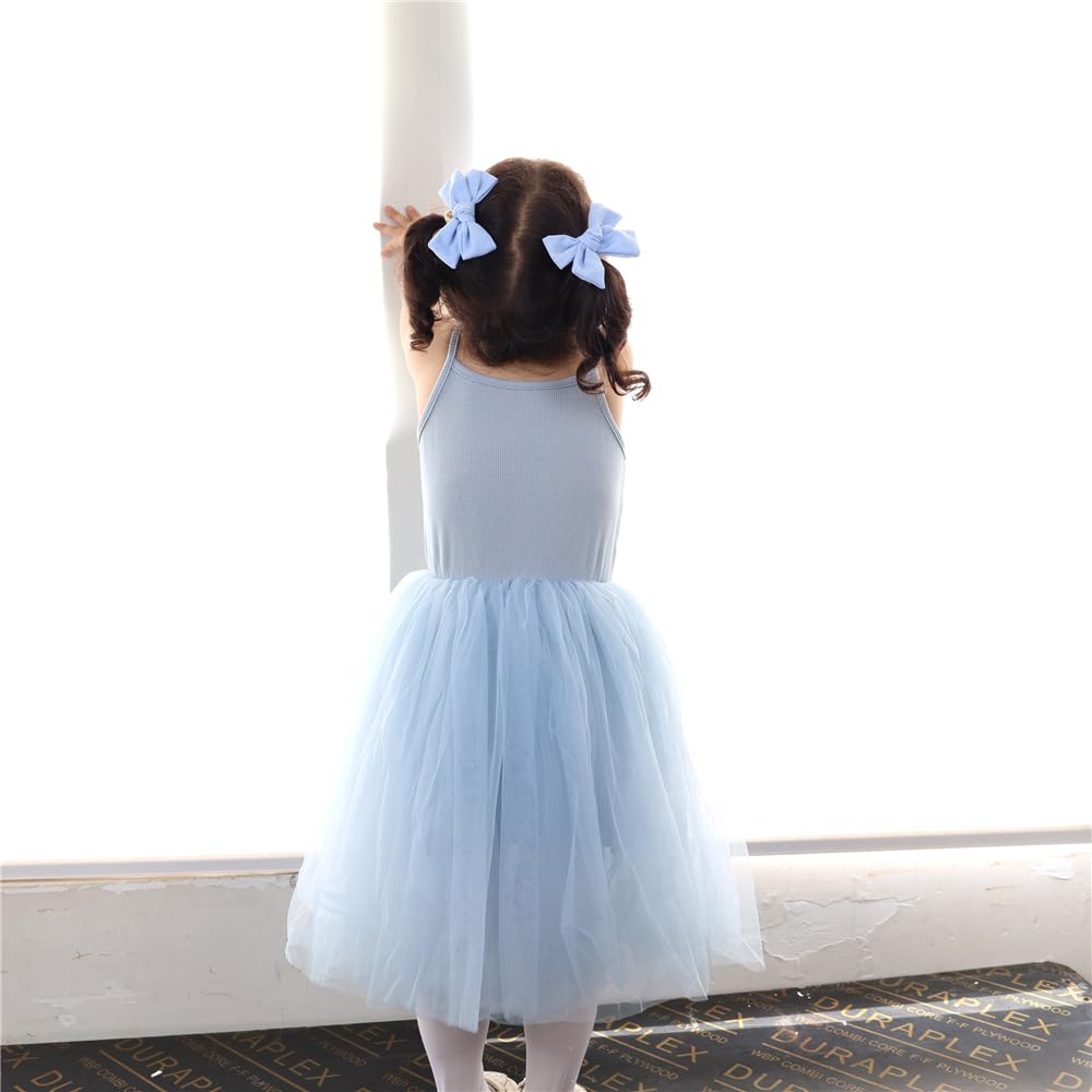 Sugarmelon linen bow hairclip easy to use for quick pigtails